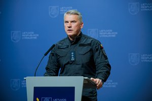 Policijos vadovas A. Paulauskas: lėktuve, kuris nukrito, ugnies nebuvo