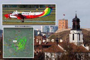 Po aviakatastrofos Vilniuje ratus danguje suka paslaptingas lėktuvas: atskleidė, kokiu tikslu tai daroma