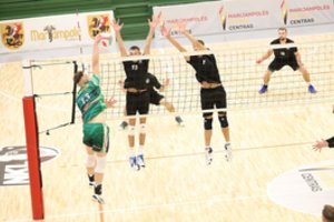 Lietuvos tinklinio čempionate – įtikinama VU pergalė ir drama Nemenčinėje