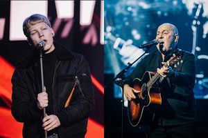 Pirmą kartą su sūnumi Adomu į sceną žengsiantis O. Vyšniauskas: „Didžiuojuosi šia galimybe“