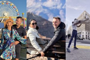 Romantiškais kadrais iš JAV besidalijanti J. Anusauskienė mini ypatingą progą: pasveikino ir dukra E. Young