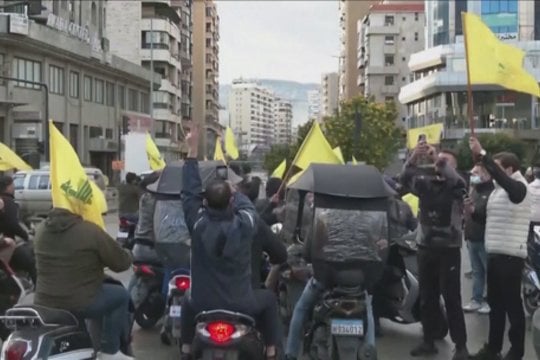 Parodė, kaip paliaubas tarp Izraelio ir „Hezbollah“ sutiko libaniečiai: gatvėse virė šurmulys