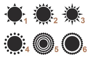 Pasirinkite labiausiai patikusią saulę: štai koks jūsų tikrasis charakteris