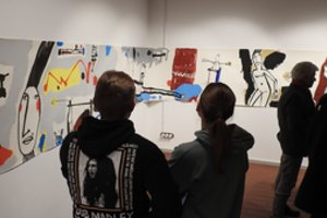 Svečio iš Izraelio Leo Ray piešinių paroda – tikrovės paieškos kasdienybėje