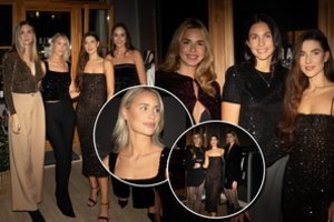 Krepšininko A. Butkevičiaus žmonos karjeroje – pokyčiai: į studijos atidarymą sukvietė žinomas moteris