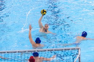 Išgyvenimo klausimą sprendžiantis „Delfinas“ Vilniuje stoja į kovą Šiaurės Europos vandensvydžio lygos atrankoje