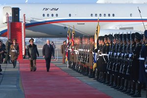 Į Šiaurės Korėją atvyko Rusijos gynybos ministras A. Belousovas