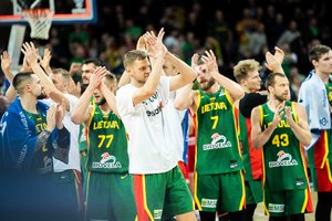 FIBA reitinge Lietuvos rinktinės pozicija nepakito