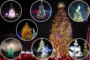 Šių metų Kauno Kalėdų eglė – pati gražiausia? Kaip keitėsi žiemos karalienė nuo 2008-ųjų