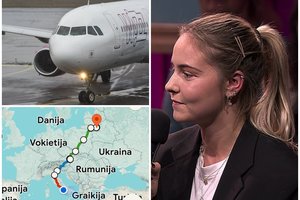 Dėl į lėktuvą neįleistos neregės oro bendrovė pateikė savo versiją ir paaiškino, kas dėl visko kaltas