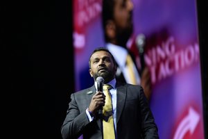 D. Trumpas būsimuoju FTB vadovu pasirinko griežto kurso šalininką K. Patelį