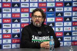 Šaro žodžiais prabilęs A. Trinchieri aiškino prastą „Žalgirio“ atkarpą Eurolygoje ir sprendimą neregistruoti žaidėjų