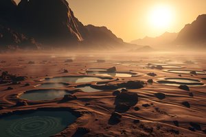 Marse buvo šilto vandens