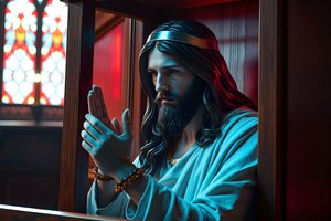 Klausykloje – dirbtinio intelekto Jėzus