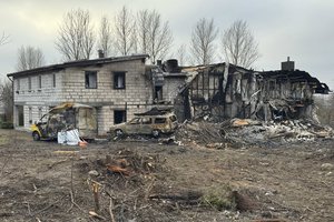 Policija baigė aviakatastrofos Vilniuje vietos apžiūrą, teritoriją toliau saugos Šaulių sąjunga