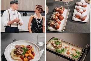 V. Poderytės ir L. Suodaičio receptai nukels į praeitį: Lazdynų Pelėdos zrazai ir Smetoniškos varškės spurgos