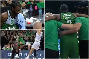 K. Evansas prisiminė lemtingos traumos momentą, A. Trinchieri žodžius ir savo mintis