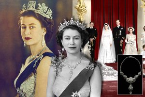 Stulbinanti vestuvinė dovana karalienei Elžbietai II: tai – brangiausias karališkosios šeimos papuošalas