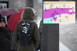 Žiemiški orai sugrįžta: žemę balins sniegas, spustels šaltukas