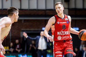 Mažeikių klubas smogė „Juventus“ ekipai ir įstūmė Uteną į nepavydėtiną situaciją KMT turnyre