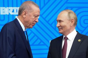 V. Putinas ir R. T. Erdoganas aptarė padėtį Sirijoje