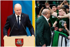 Į „Žalgirio“ sirgalių ir V. Matijošaičio kaktomuša sureagavo ir S. Skvernelis