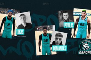 „Wolves Twinsbet“ pristatė pirmuosius esporto komandos žaidėjus