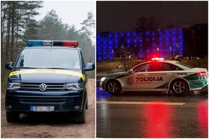 Girtas serviso darbuotojas į Vilniaus gatves išvažiavo muitinės mikroautobusu – per avariją apdaužytos 3 mašinos