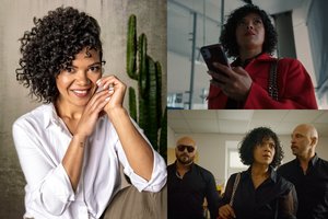 Londono laidojimo namų savininkę suvaidinusi Oneida Kunsunga–Vildžiūnienė: „Man dažnai tenka užsieniečių vaidmenys“