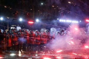 Po premjero pažado „išnaikinti“ opoziciją Sakartvele – nauji protestai