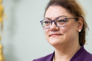 M. Jakubauskienė svarbiausiu SAM prioritetu laiko eilių pas gydytojus mažinimą