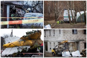 Iš vilniečių kiemų išvežus DHL lėktuvo nuolaužas – ir dar vienas efektas: gyventojai lengviau atsikvėpė