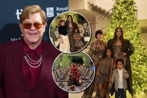 Žvaigždžių savaitėje – regėjimą praradęs Eltonas Johnas ir įspūdinga Khloe Kardashian padėkos diena