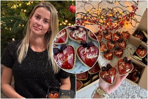 Šiaulietės kurtus eglutės žaisliukus pirkėjai graibsto kaip pašėlę: atrodo lyg gintariniai