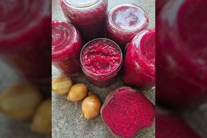 Paskutinės atsargos žiemai: paruoškite gardžios burokėlių mišrainės