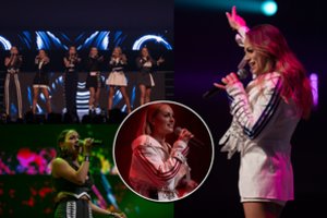 „Mokinukės“ griausmingai atidarė savo šventinį turą: sudrebino Panevėžį