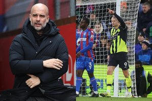 „Manchester City“ užkeikimas tęsiasi: P. Guardiolos auklėtiniai neįveikė „Crystal Palace“