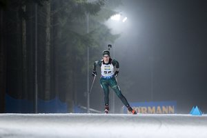 Biatlonininkė L. Žurauskaitė Suomijoje pakartojo karjeros rekordą