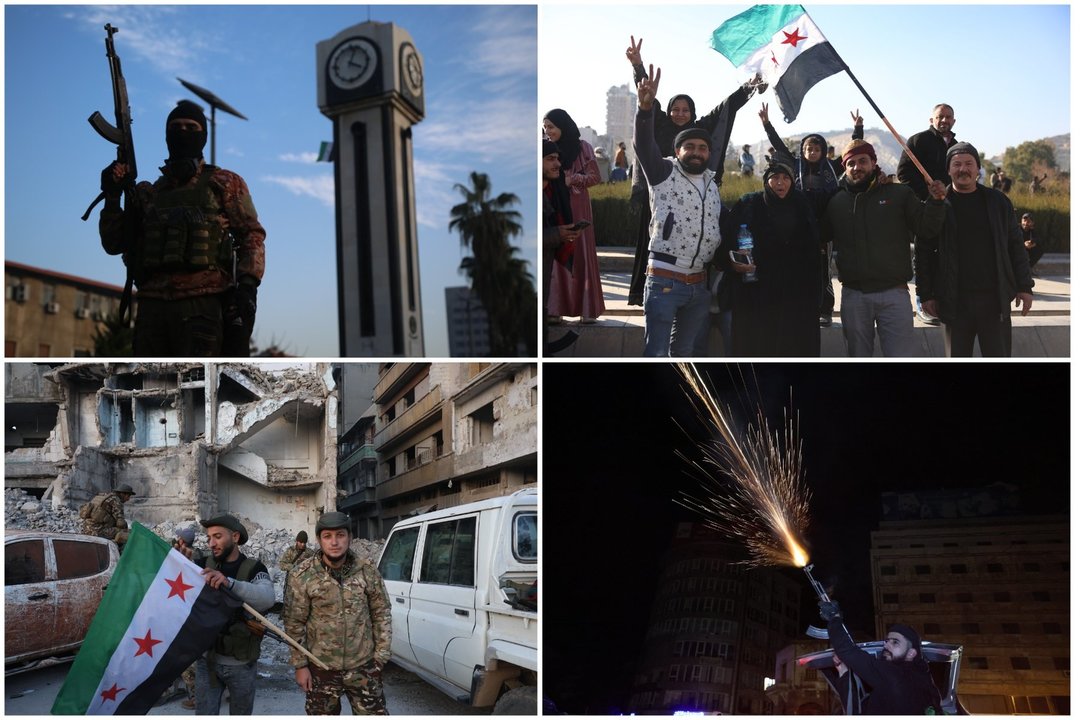  Sirijos sukilėlių pergalė.<br> lrytas.lt koliažas.