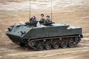 Rusijos karinės pajėgos gavo atnaujintą šarvuočių amfibijų partiją