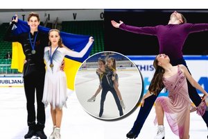 Ukrainos dailiojo čiuožimo žvaigždės: „Džiaugiamės, kad grįžtame į Lietuvą“