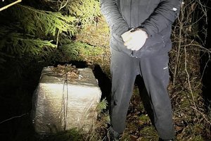 Naktį į mišką atvažiavęs pasiimti cigarečių, druskininkietis pateko pasieniečiams į rankas