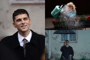 Jautri Donato Montvydo premjera „Sudužusi širdis“: išgirskite pirmieji