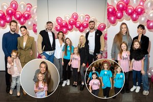 Modelių konkurse – žinomi tėvai ir jų lydimi vaikai: dalyvavo ir I. Burlinskaitė bei V. Siegel