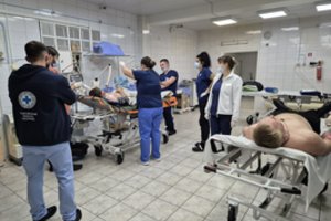 Šiaulių medikų misija Ukrainoje: pribloškė sužeistų karių ramybė