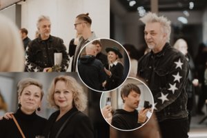 Uždarame A. Mamontovo fotografijų parodos atidaryme – garsūs bičiuliai ir jų reakcijos: liko nustebę