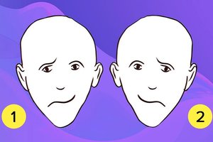 Kuris veidas atrodo laimingesnis? Tai neįtikėtinai daug pasako apie jus