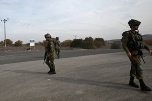 Prancūzija paragino Izraelį išvesti pajėgas iš Sirijos buferinės zonos