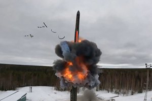 Iš JAV – įspėjimas Ukrainai: V. Putinas netrukus vėl gali smogti galingu eksperimentiniu ginklu