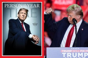 Žurnalas „Time“ išrinko metų žmogų: juo antrą kartą tapo D. Trumpas